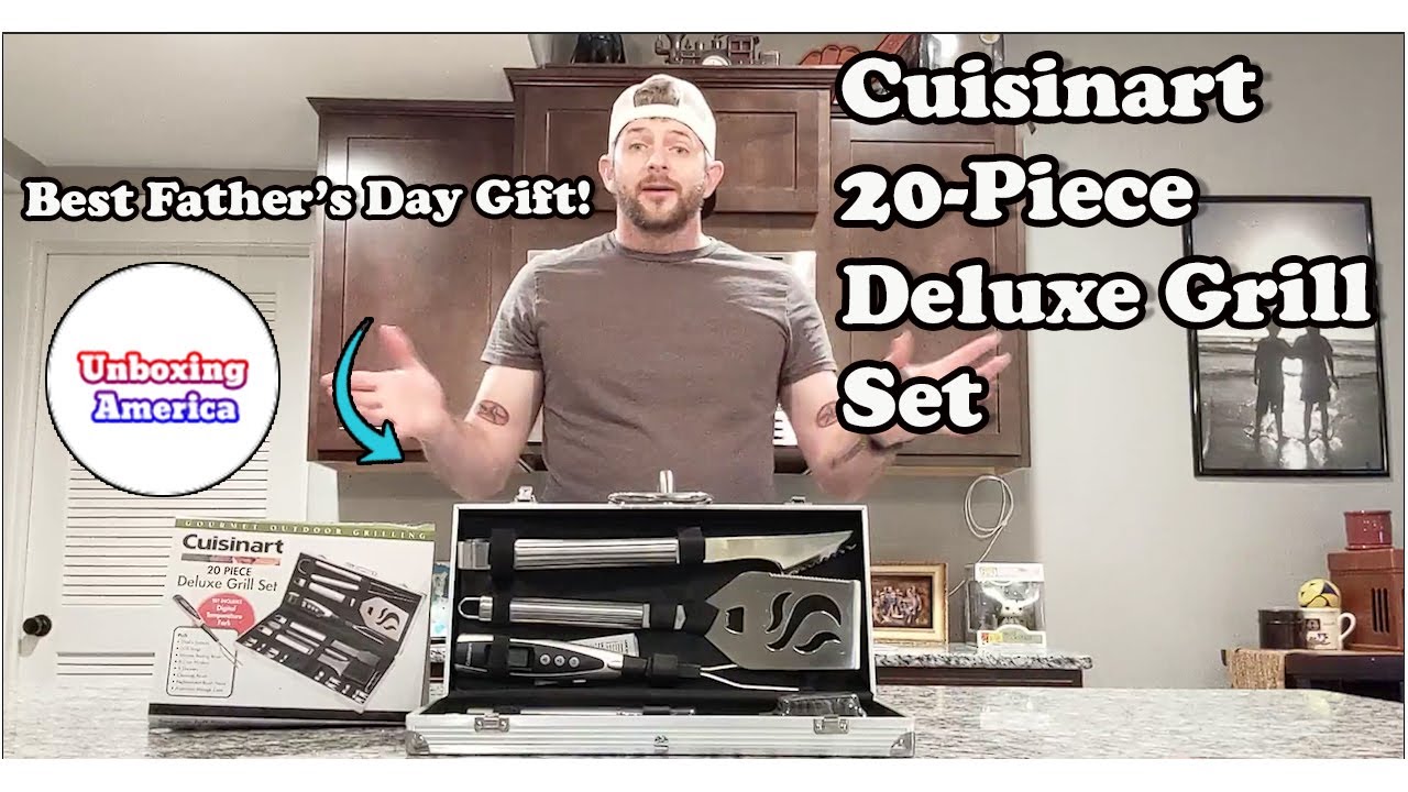 Cuisinart 20-Piece Grill Set - YouTube