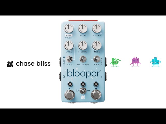 The Chase Bliss Blooper is a unique and creative take on looping