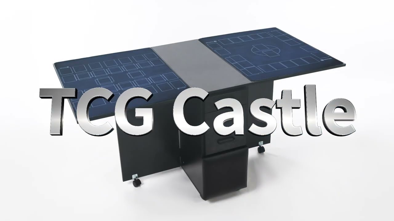 カードゲーマーの理想のテーブル 『TCG Castle』 - YouTube
