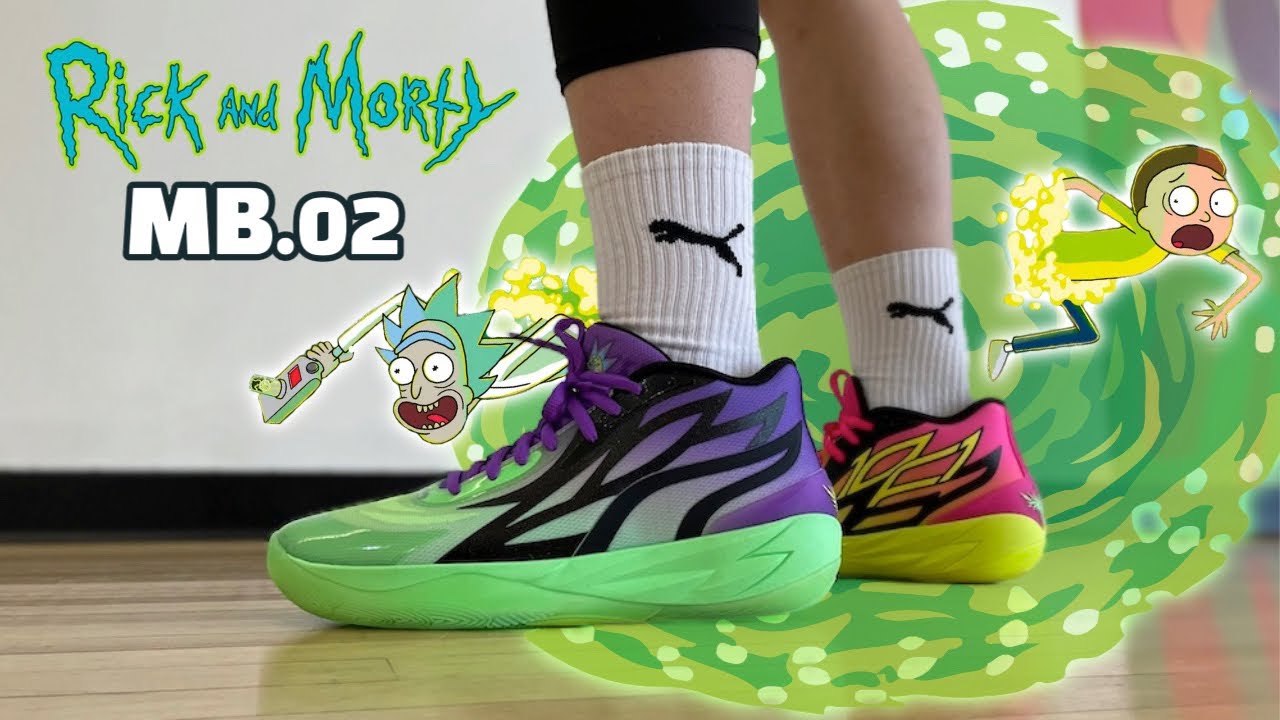 The Best Colorway is Back! Puma x Rick & Morty MB.02 - YouTube