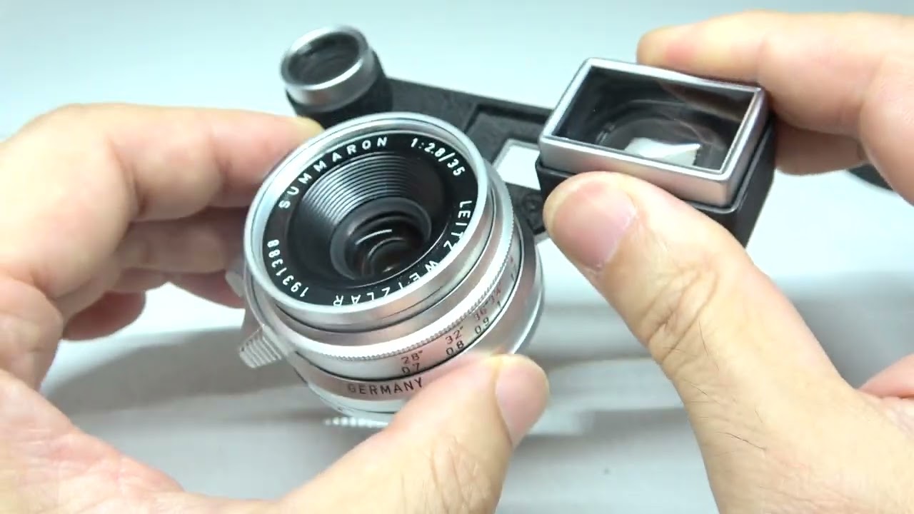 LEICA ライカ Summaron コーテッド ズマロン 35mmF2.8 メガネ付 M