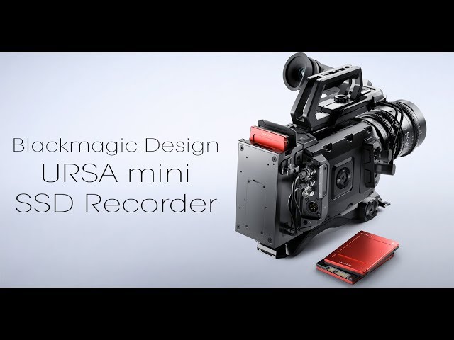 Ursa mini SSD recorder Blackmagic design review - YouTube