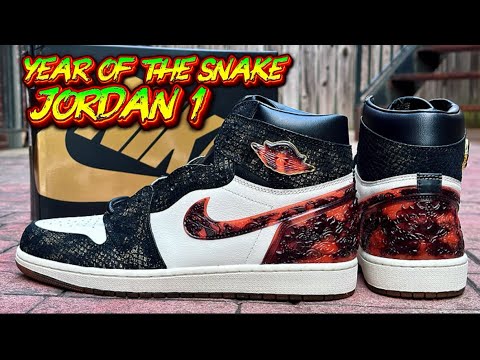 RARE! Jordan 1 Year of the Snake unboxing review! How good are