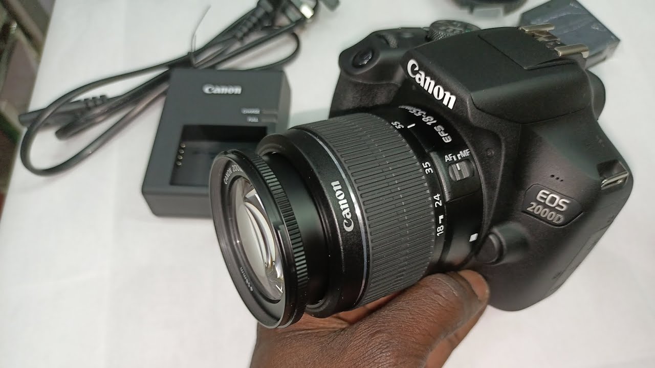 Canon EOS 2000D DSLR Camera EF-S 18-55mm IS II Lens | Canon EOS