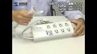 TAP-RE9SPUN【高性能雷連動タップ（3P抜け止め・4個口・2m）】高性能雷