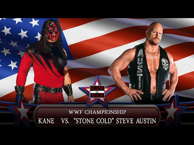 WWE 2K25 - Kane vs. Stone Cold Steve Austin - WWF Championship
