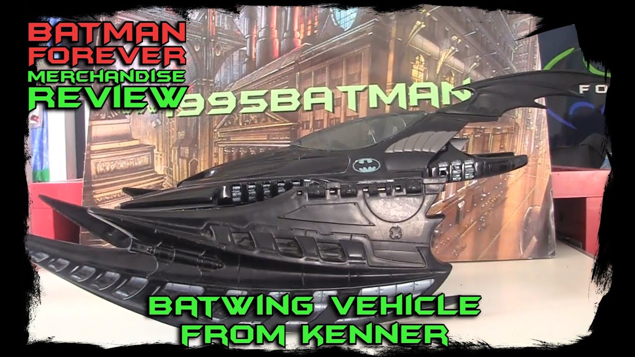 Batman Forever Merchandise Review - Batwing vehicle from Kenner