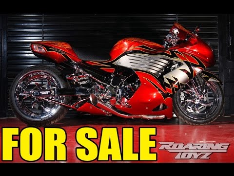World's FIRST Custom ZX-14R For Sale From Roaring Toyz! - YouTube