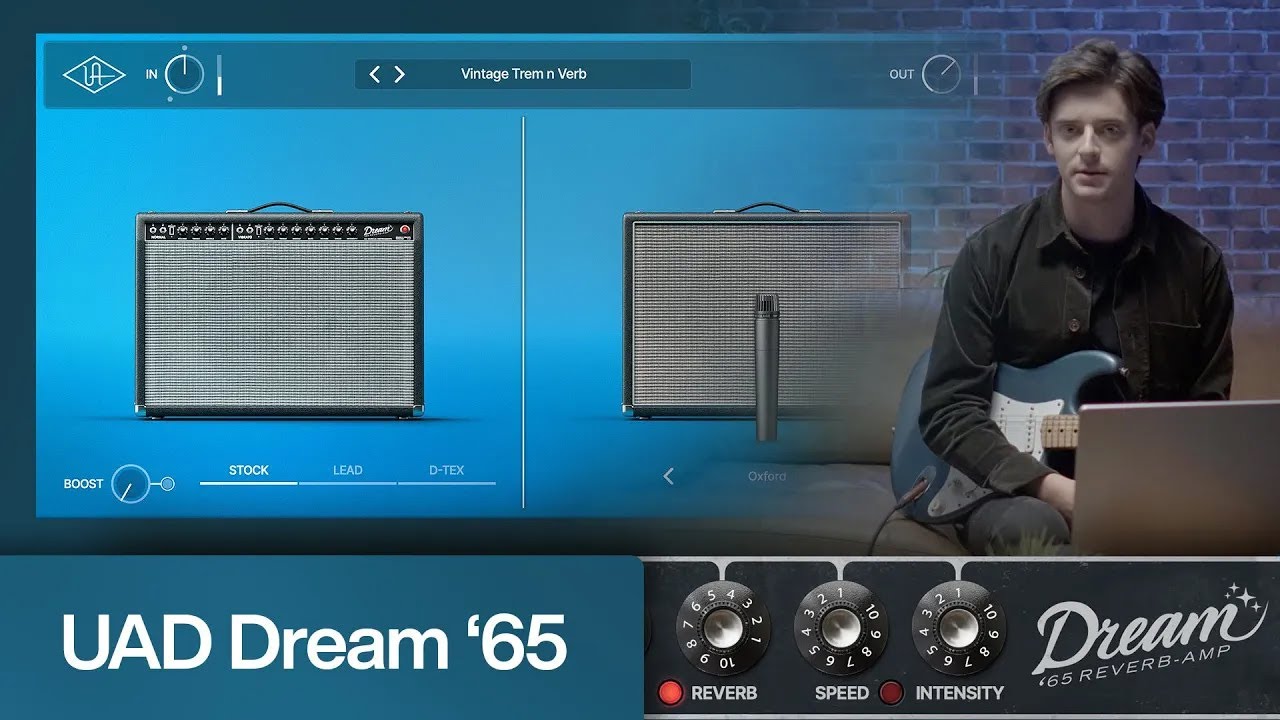 Introducing UAD Dream '65 Reverb Amplifier - YouTube