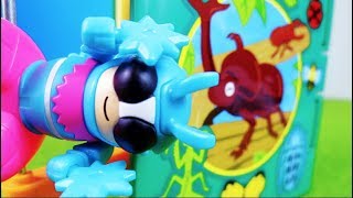 ムシ忍 おもちゃ ガニンのブックアスレチックゲーム japanease ninja