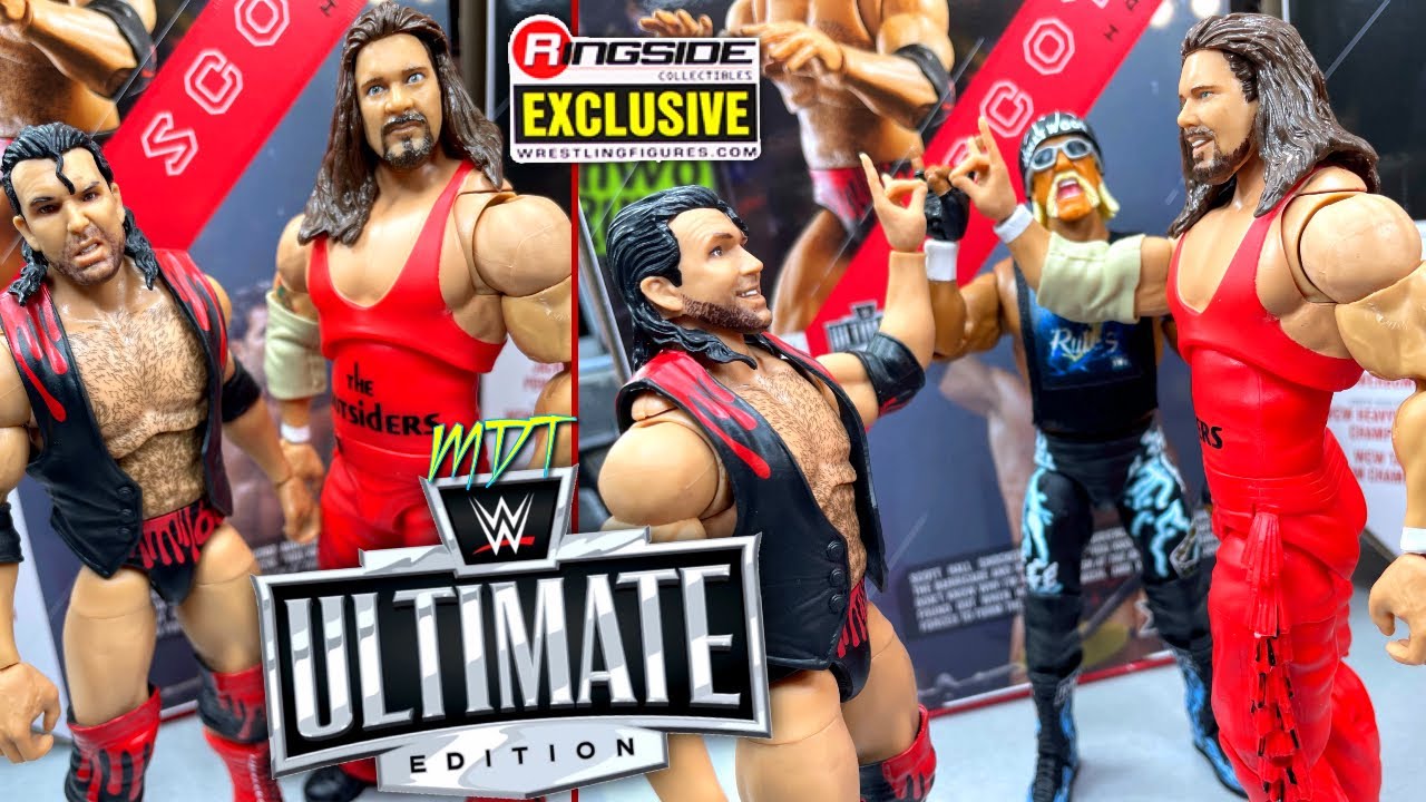 WWE ULTIMATE EDITION OUTSIDERS 2-PACK FIGURE REVIEW! - YouTube