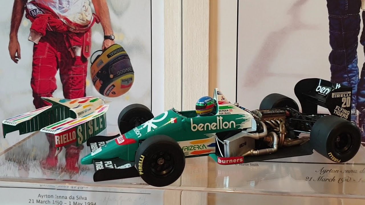 1/18 Gerhard Berger 1986 Mexican GP WIN - Benetton B186 BMW