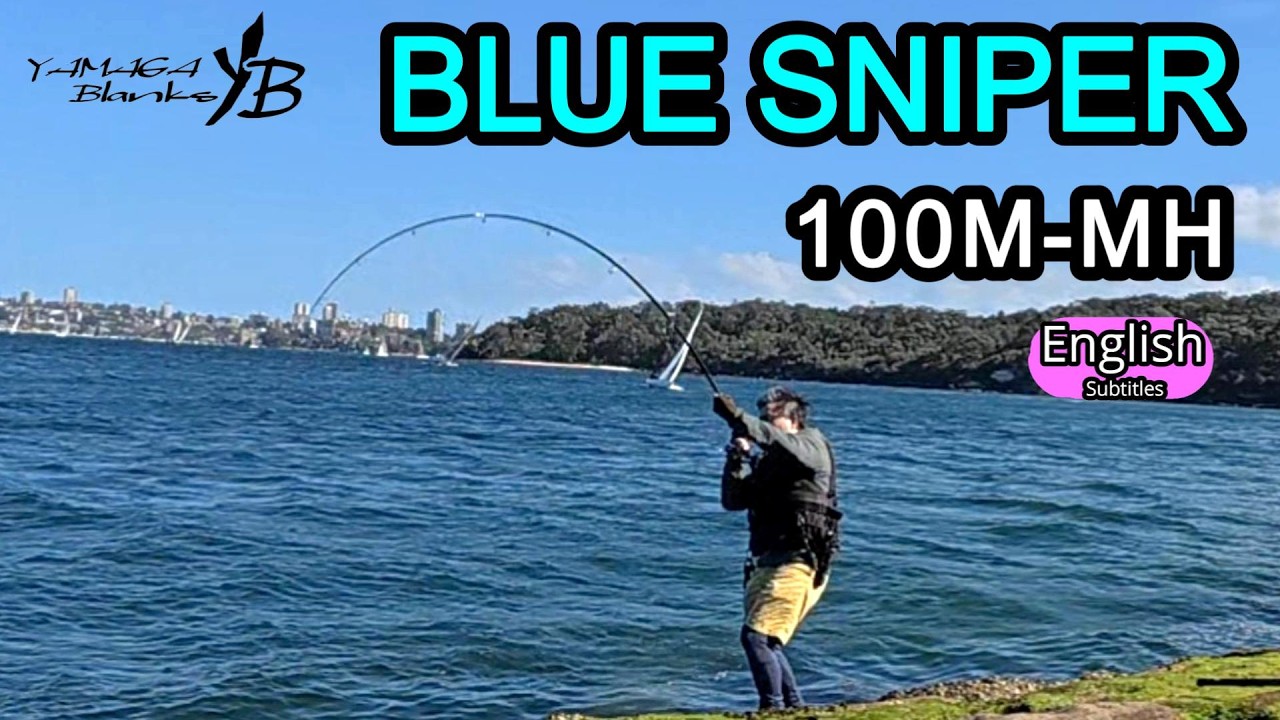 Blue Sniper 100M-MH In-Action: What Reel Size Matches This Rod