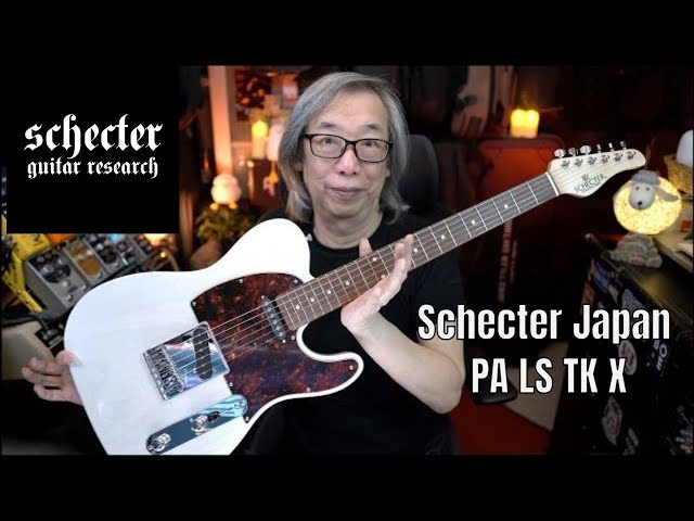 Awesome Tele!! This is the Schecter Japan PA LS TK X - YouTube
