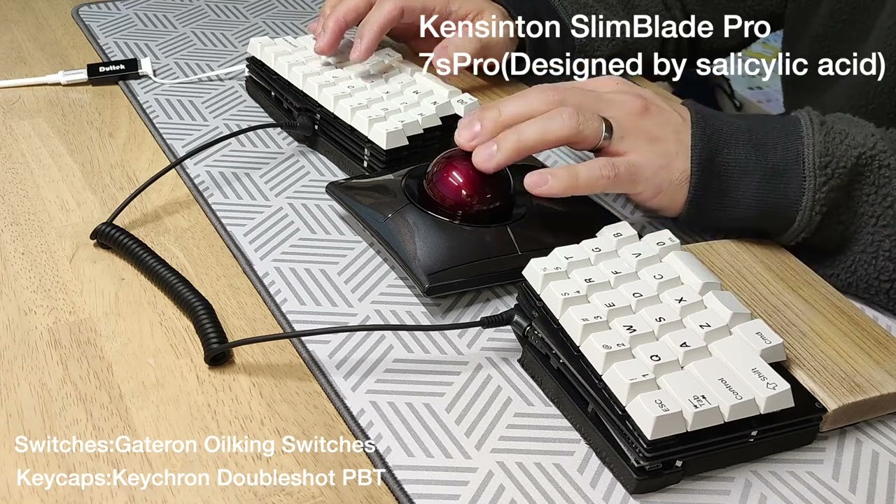 Kensinton SlimBlade Pro × 7sProの作業動画（タイムラプス） - YouTube