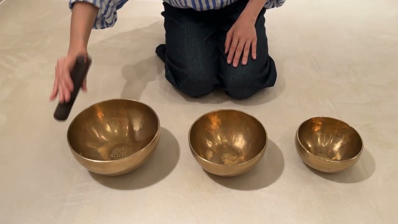 一点モノ】シンギングボウル チベット 手打ち 倍音 ヒーリング ヨガ
