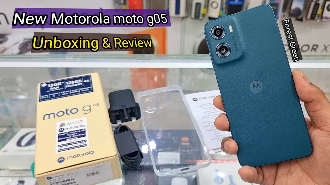 New motorola moto g 05 Unboxing📱 - YouTube