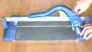 INAX タイルカッターTK-3の使い方 - YouTube