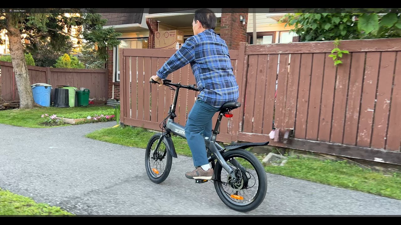 Folding E-bike HIMO Z20 Range up to 80 KM, 6-Speed Shimano