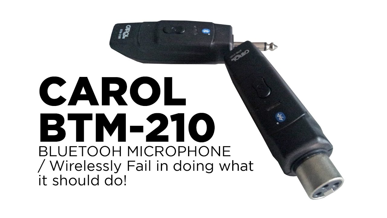 Carol BTM-210 Bluetooth Module for Mics review by Chung Dha - YouTube