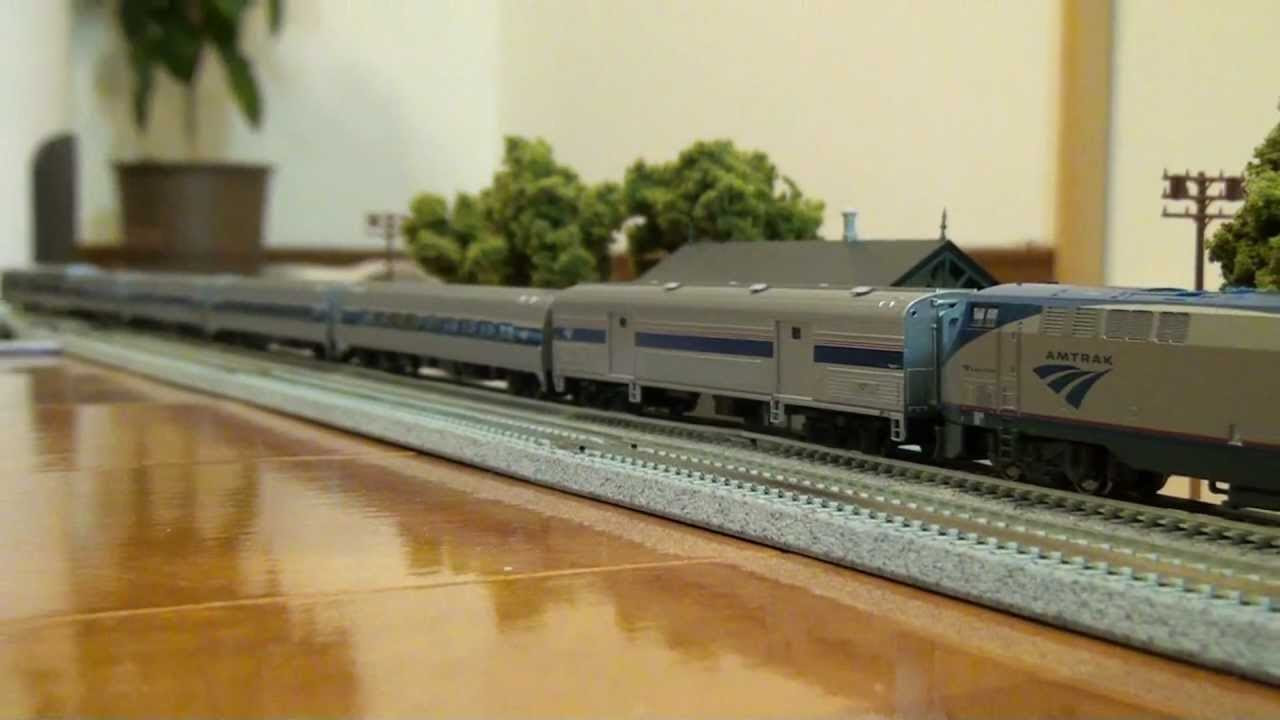 Nゲージ アメリカ型鉄道模型 アムトラック/ Kato Amtrak Intercity
