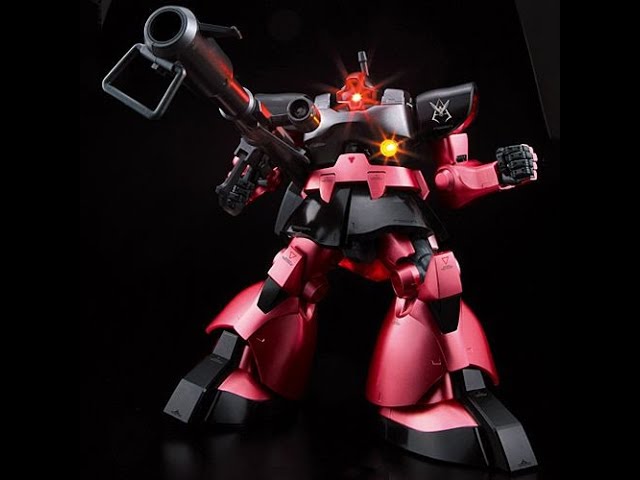 1/60 HY2M MS-09RS Rick Dom Char Aznable Extra Finish kit unboxing