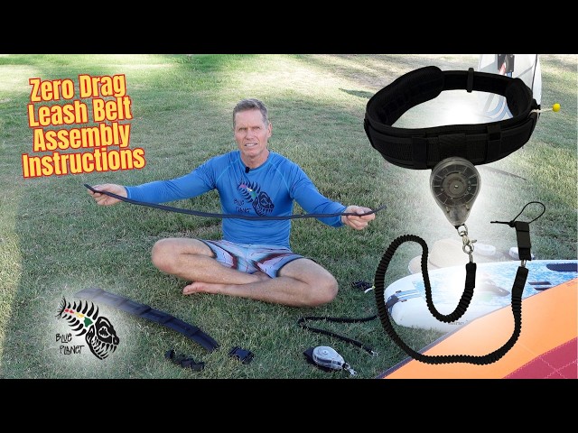 Zero Drag Retracting Leash Waist Belt Assembly instructions - YouTube
