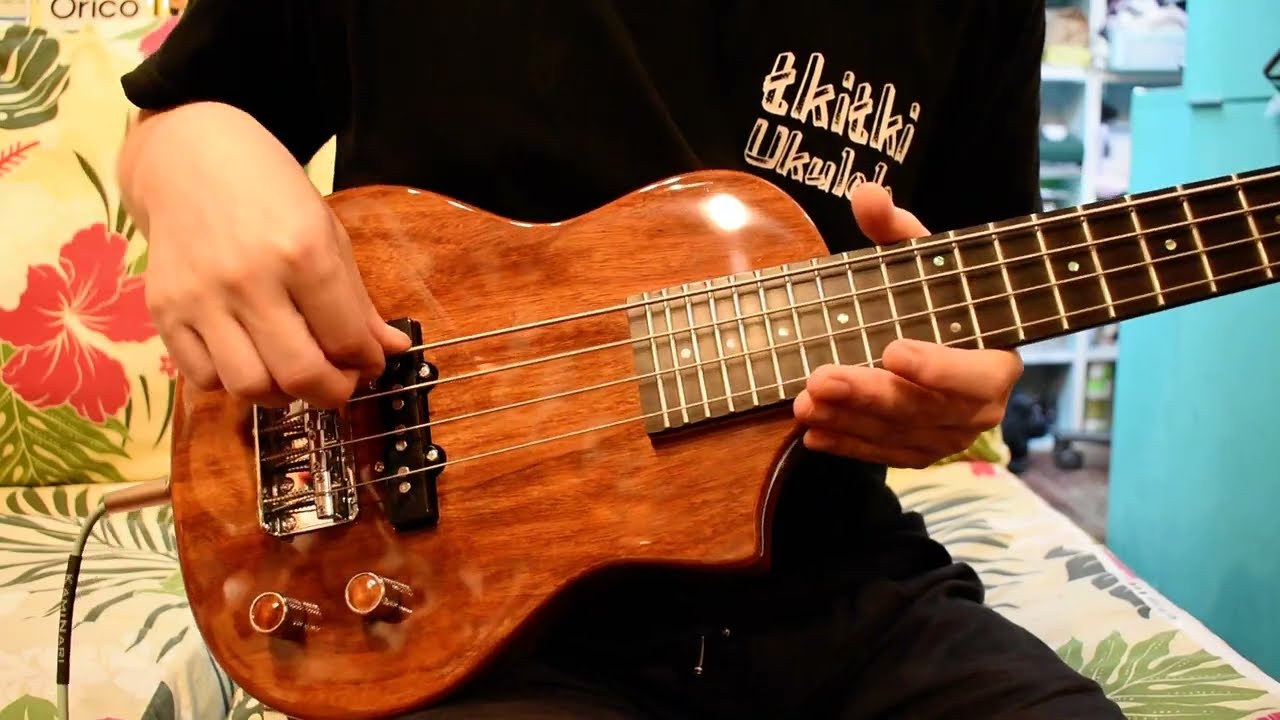 NEW/Big Island EBU-ACA-N/EB@ukuleleshoptantan - YouTube