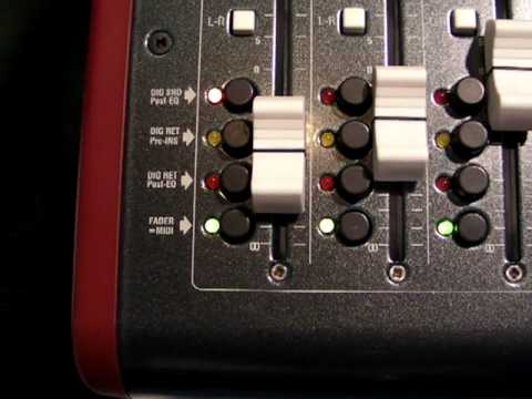 NAMM09 ALLEN&HEATH ZED R16（1/2） - YouTube