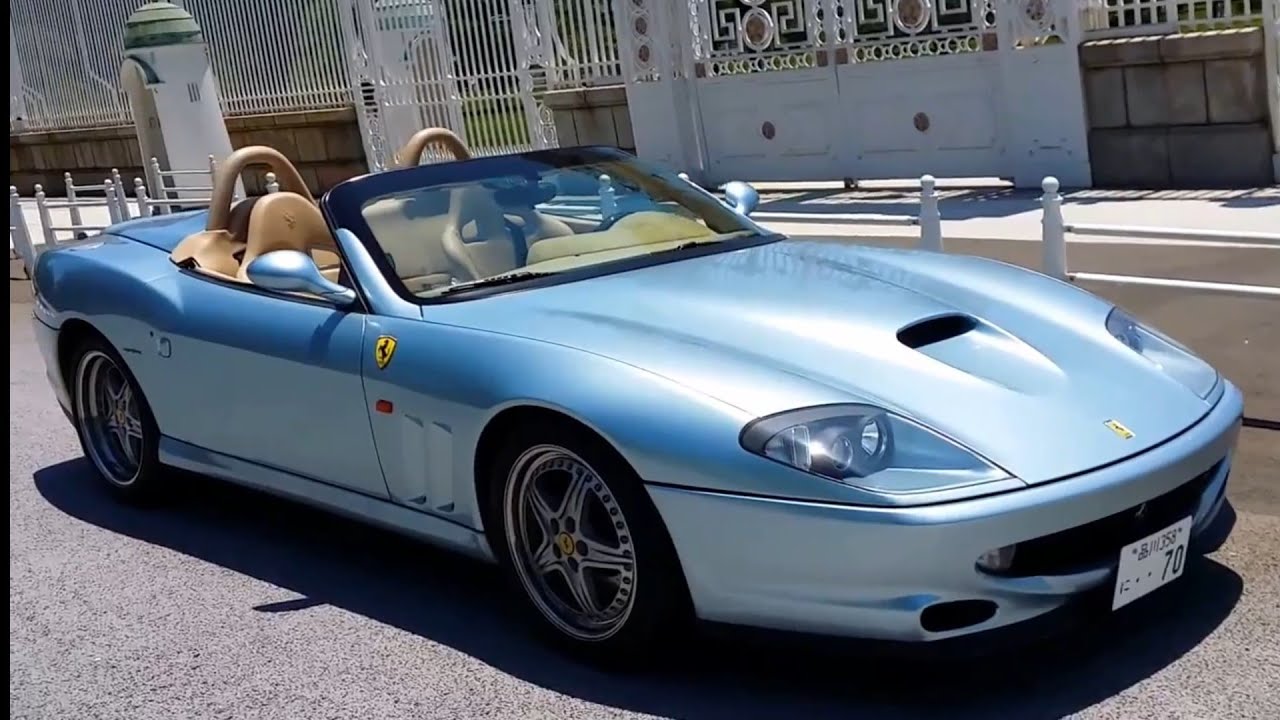 希少な バルケッタ フェラーリ Ferraari 550 barchetta pininfarina