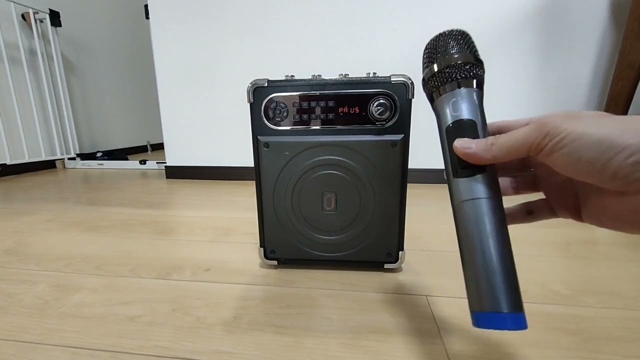 JYX-S55 ポータブルスピーカーマイク - YouTube