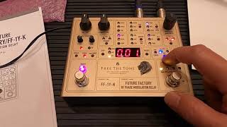 Kenシグネチャーモデル FUTURE FACTORY / FF-1Y-K クイックスタート