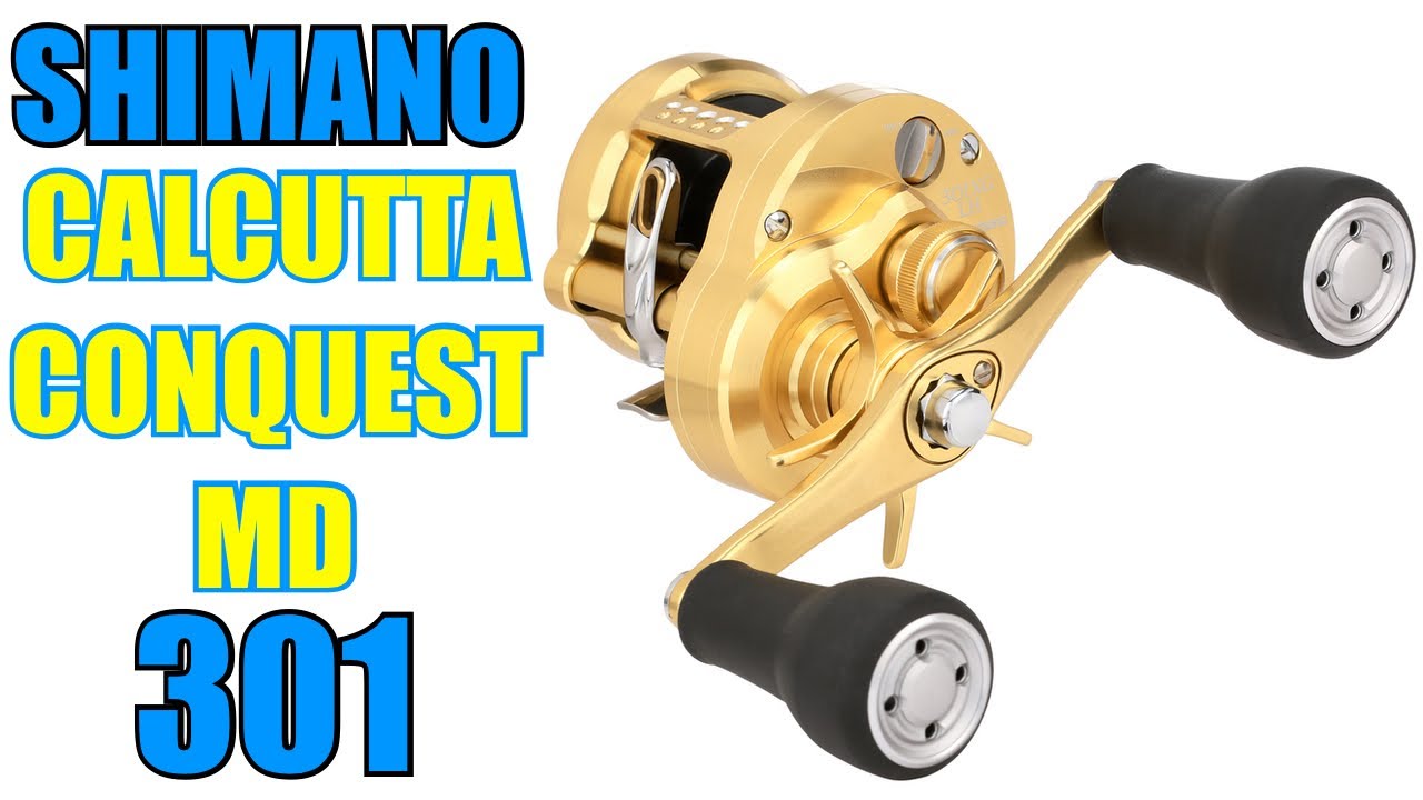 Shimano Calcutta Conquest MD CTCNQMD301XGLHB Baitcasting Reel