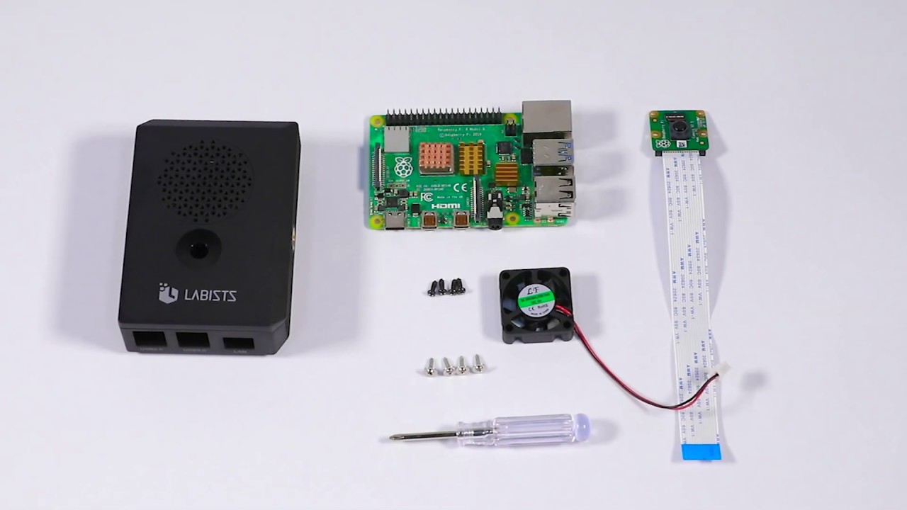LABISTS Raspberry Pi 4 Kit Quick Starter Guide - YouTube