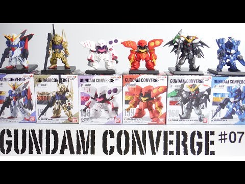 FW GUNDAM CONVERGE ♯07 全6種 開封 FW ガンダム コンバージ♯07 Z