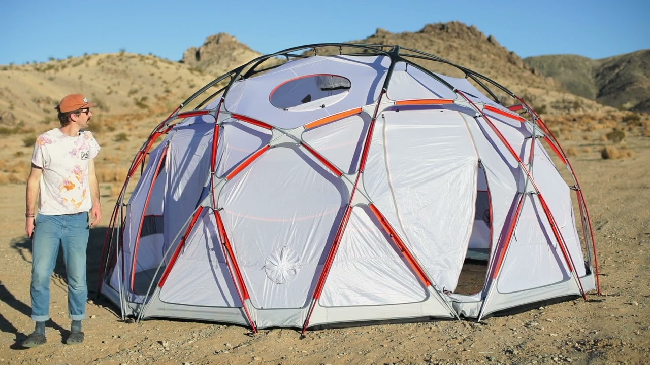 SlingFin Kahiltna Dome Setup Instructions - YouTube
