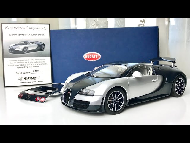 1:18 Bugatti Veyron 16.4 Super Sport - Autoart Signature (Unboxing