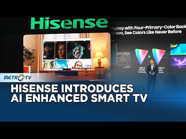 Hisense Unveils AI Powered Smart TV at CES 2026 - YouTube