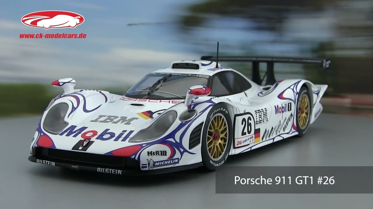 WERK83 1:18 Porsche 911 GT1 #26 Winner 24h LeMans 1998 McNish