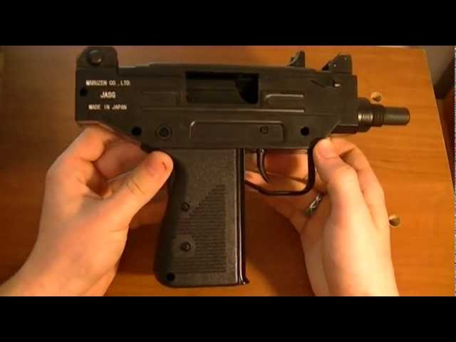Airsoftman819- Maruzen Micro Uzi - YouTube