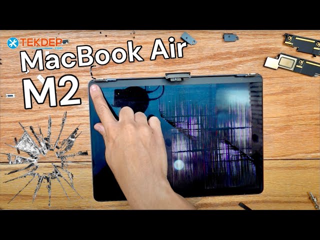 M2 MacBook Air 2022 Broken Bad LCD Replacement Guide | A2681 - YouTube