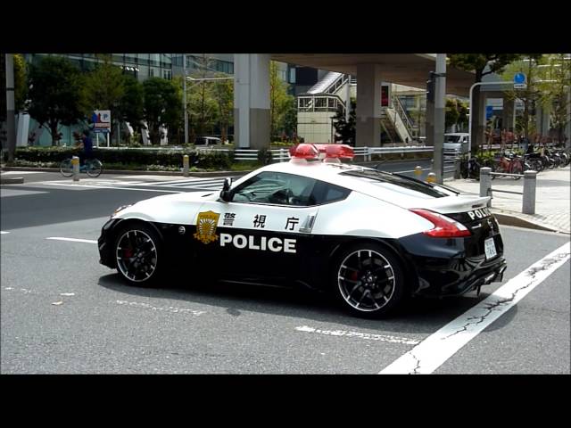 最速パトカー・フェアレディZ、お台場を行く（高速31） High spec
