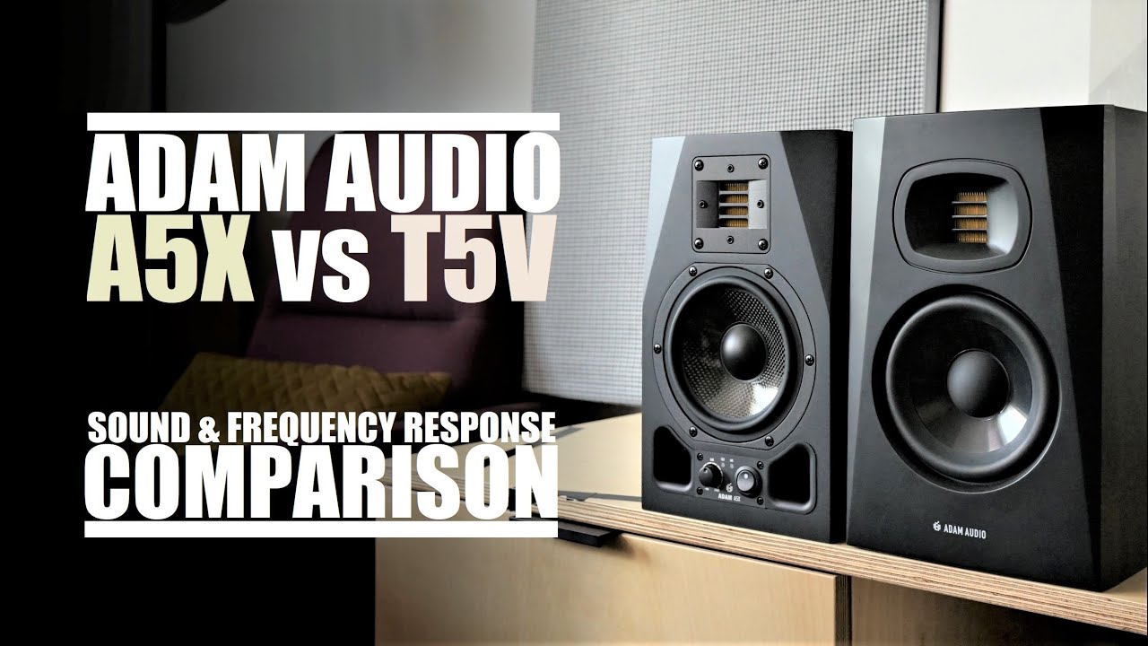 DSAUDIO.review || Adam Audio A5X vs Adam Audio T5V || sound.DEMO