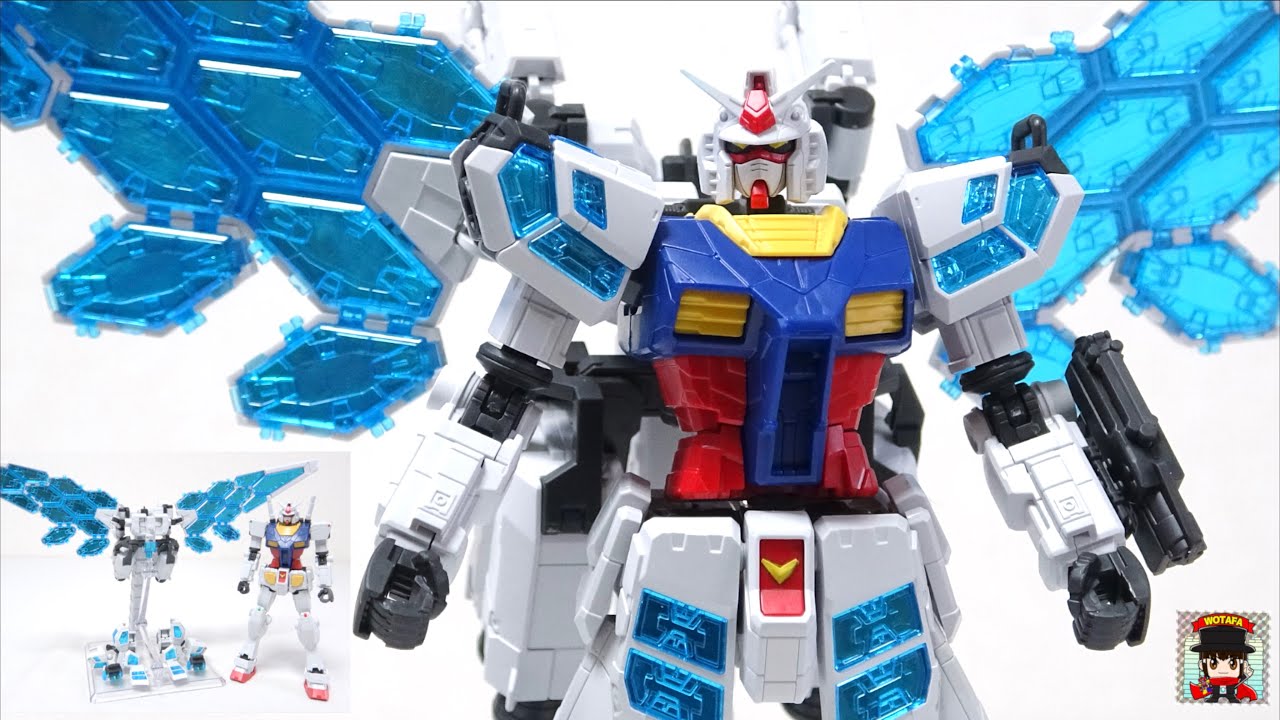 大阪万博ガンダム【アーマー着脱】 グラスフェザー装備がかっこいい