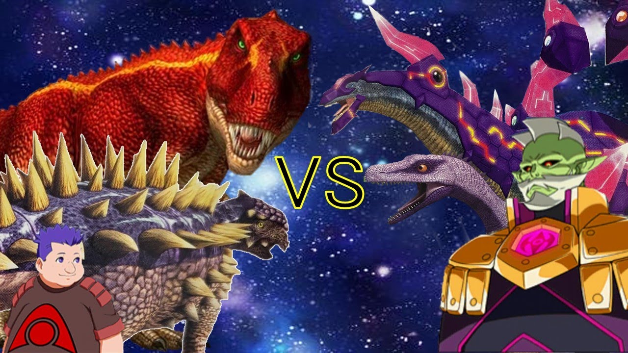 恐竜キング 】サイカニア&ティラノサウルス 決戦！！首領ジャーク