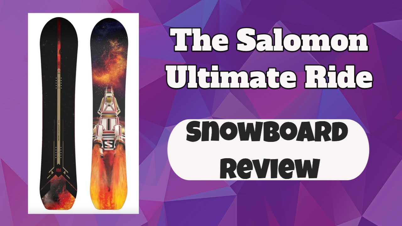 The 2022 Salomon Ultimate Ride Snowboard Review - YouTube