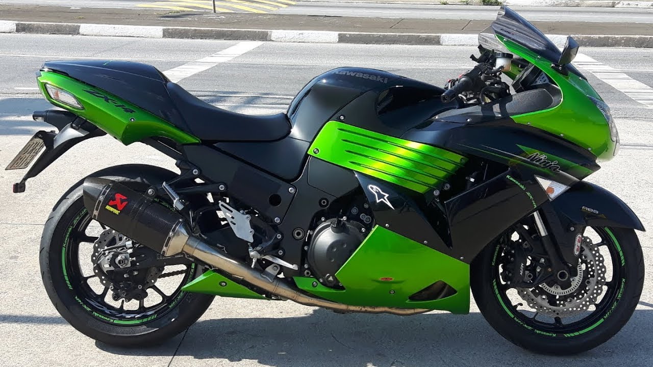 Rodolfinho da Z- Testing Kawasaki Ninja ZX-14 R. - YouTube