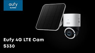 Eufy 4G LTE Cam S330 | Wi-Fiがなくても、どこでも使える。4G LTE SIM