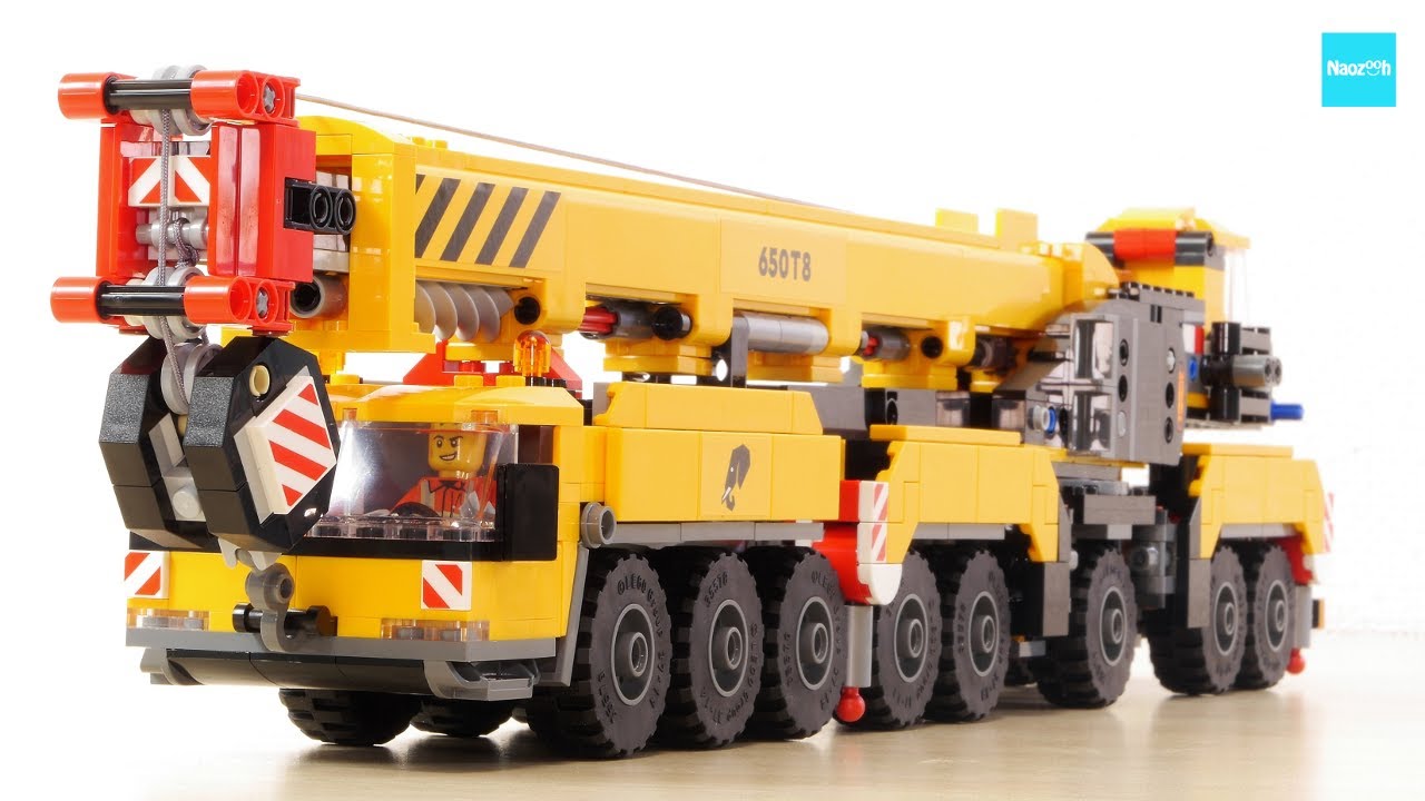 LEGO City Yellow Mobile Construction Crane 60409 Speed ​​Build
