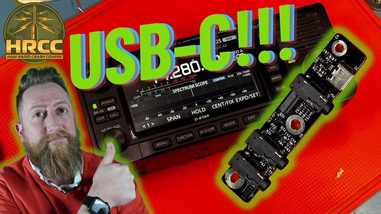 BEST Ham Radio Upgrade For ICOM IC-705 (USB-C)!!! - YouTube